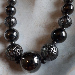 Chunky Pewter Necklace